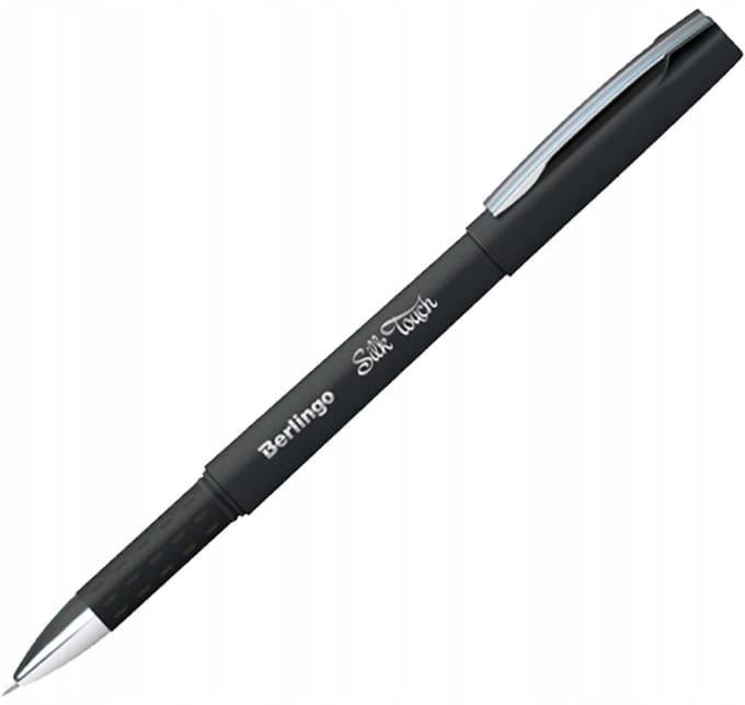 Berlingo Gelpen Zwart Silk Touch 0,5mm - Vloeiend Schrijven