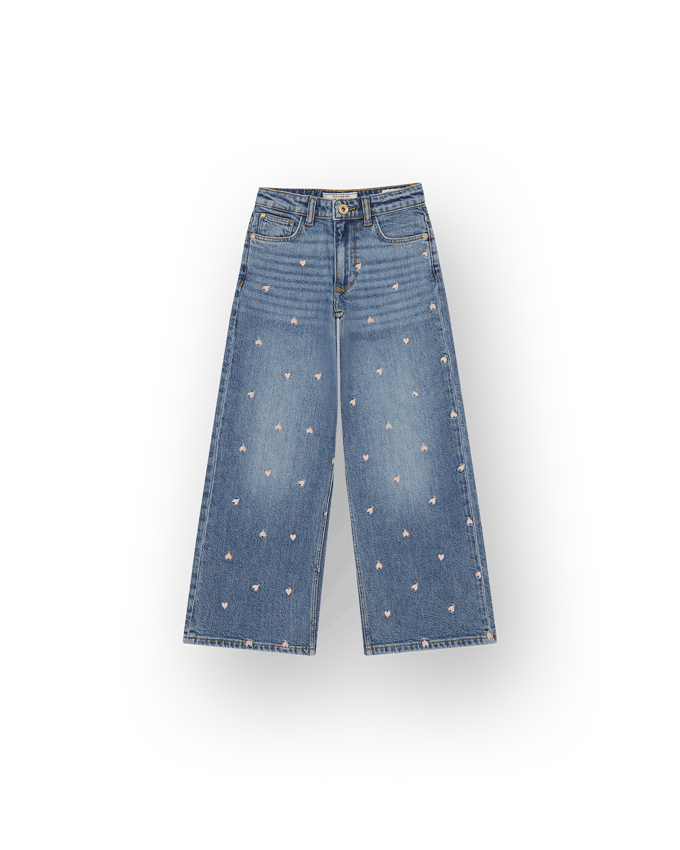 Meisjes Extra Wide Leg Jeans Cita Special