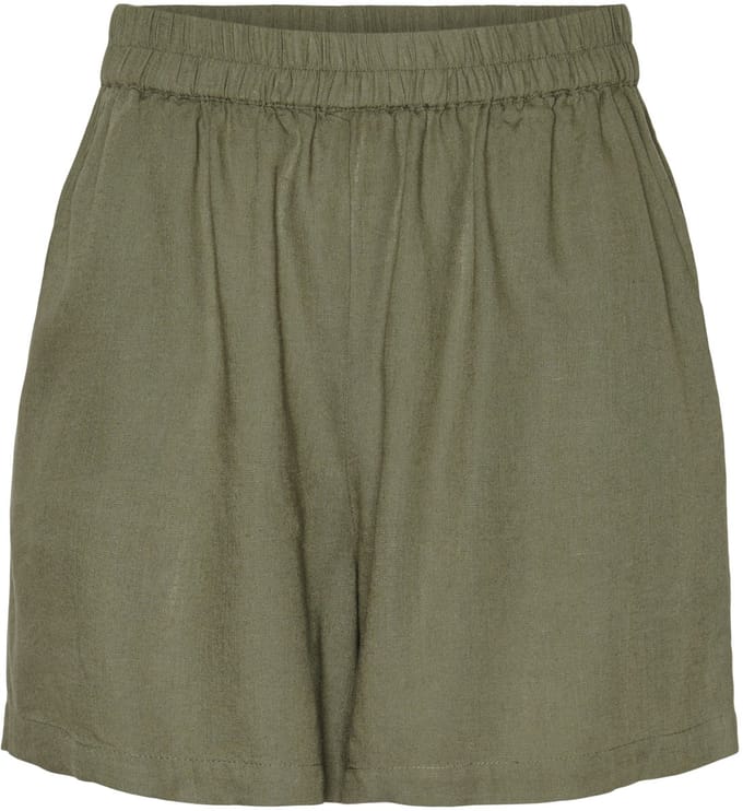 Pieces Shorts PCPIA LINNENMIX