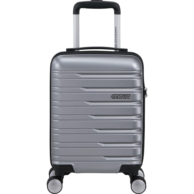 American Tourister trolley Flashline Spinner Underseater Removable Wheels Sky Silver zilverkleurig 45cm