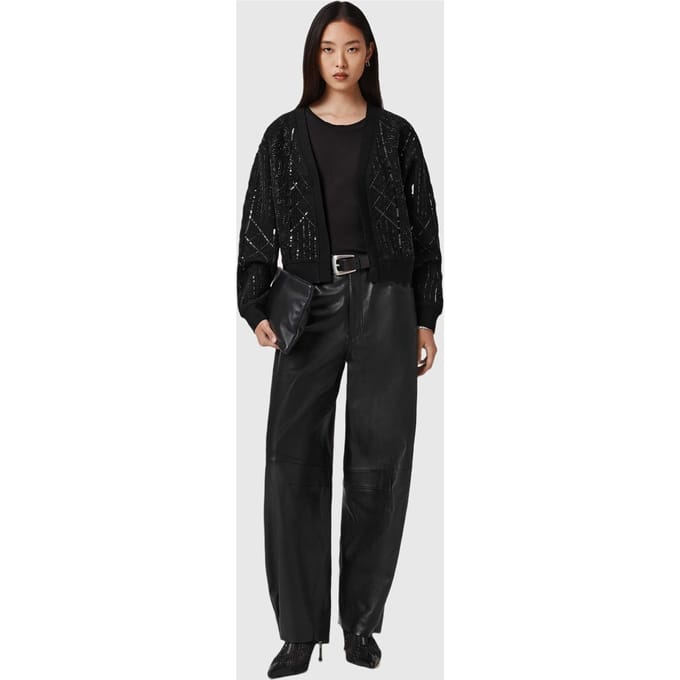 AllSaints Ava Clara Jacket Black Taglia: S | Giacche Outlet | Donna | Nero