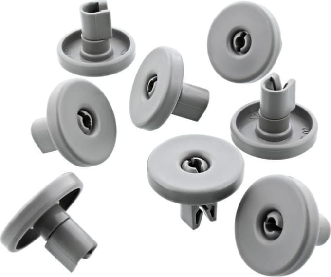 8x Wiel onderkorf vaatwasser - 50286965004