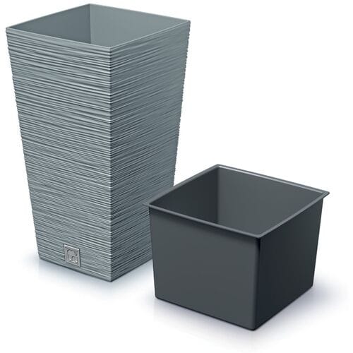 Bloempot Hoog Vierkant Furu Square 40x40x75cm BETON Prosperplast