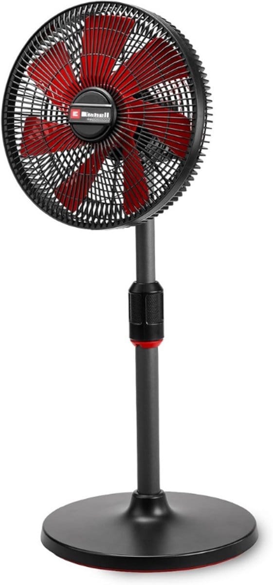 Thuys – Accu Ventilator – 18 V – Zonder Accu – Staande Ventilator – 4 Snelheden – Verstelbare Hoogte