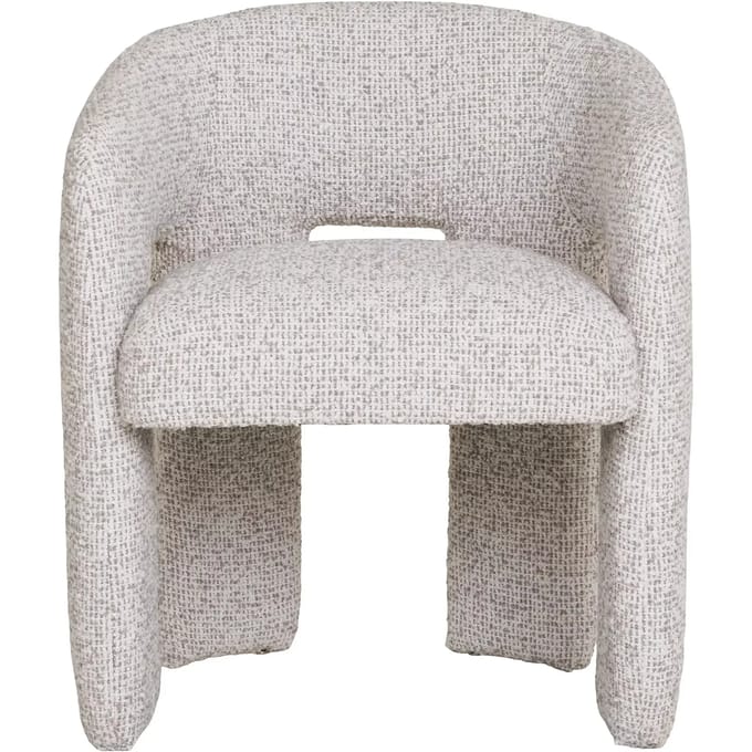 Eetkamerstoel Naturel - Polyester - 66x59x78 cm - Eetkamerstoel Monroe - House Nordic