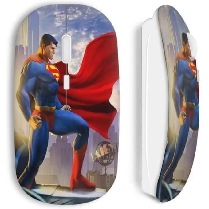 Souris Sans Fil Superman Style