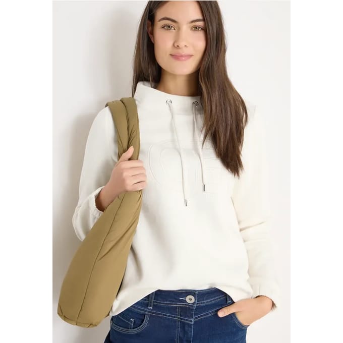 Trechtervormig sweatshirt