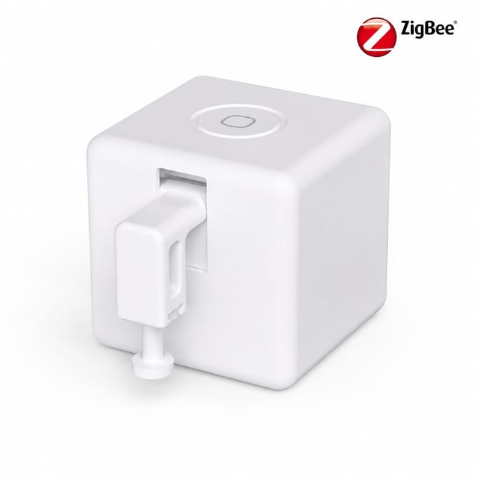 Zigbee schakelrobot | Fingerbot | Wifi | App bediening | Type C | Schakelen | Wit