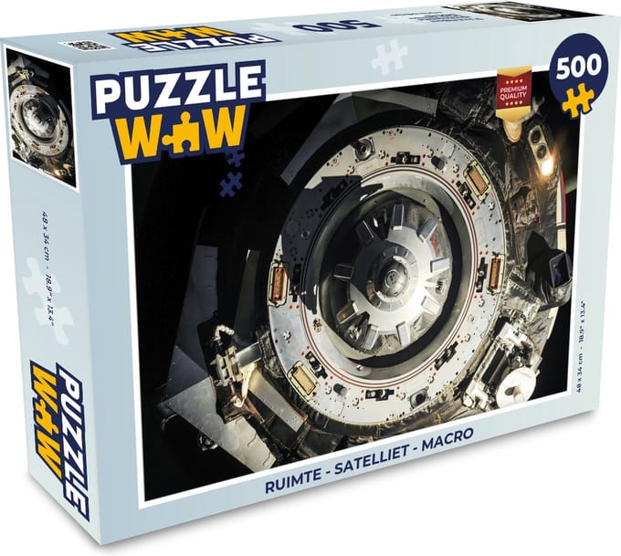 Puzzel Ruimte - Satelliet - Macro - Legpuzzel - Puzzel 500 stukjes