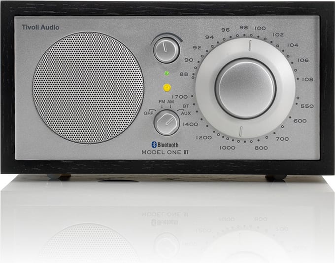 Tivoli Audio - Model One BT - FM/AM Radio met Bluetooth - Zwart/Zilver