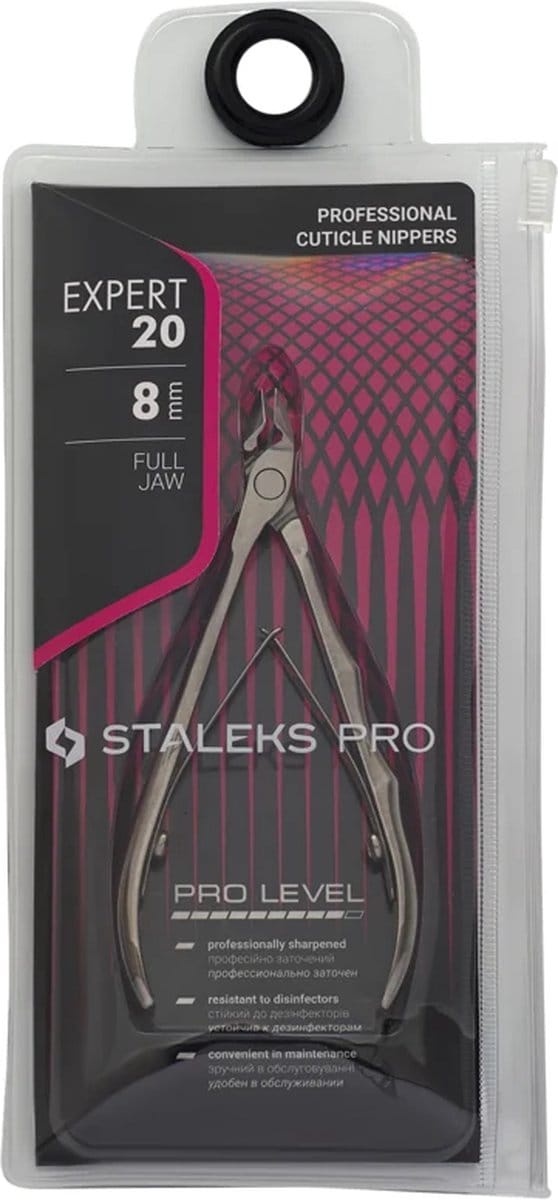 Staleks Pro Expert 20 - 8mm - Cuticle Nippers