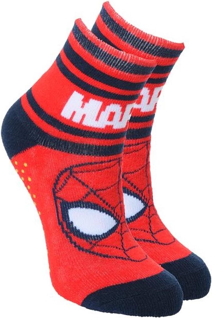 Spider-Man - antislip sokken Spiderman - rood - maat 23/26