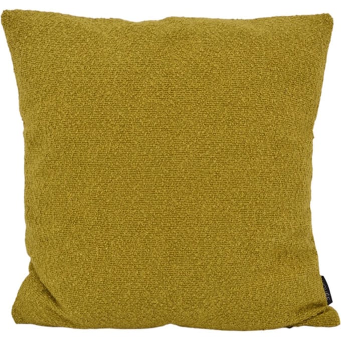 NOVÉE Sierkussen bouclé mosterd | 45 x 45 cm | polyester