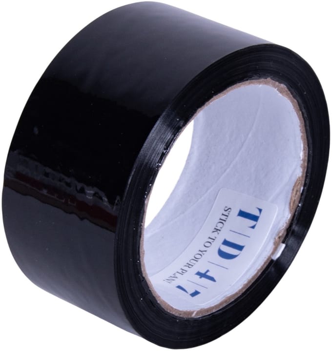 TD47 Verpakkingstape PP low noise 50mm x 66m Zwart