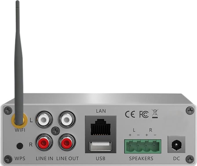 AquaSound WMA70 WiFi-Audio versterker 70 Watt