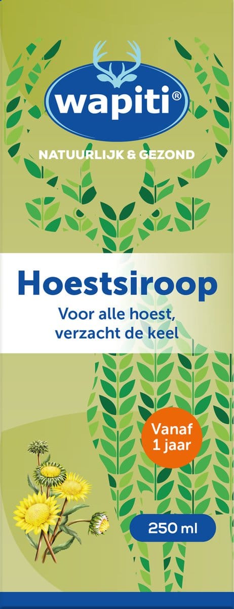 Wapiti Hoestsiroop - 250 ml