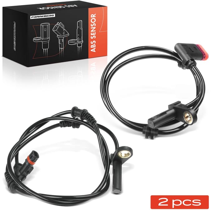 Frankberg 2x ABS Sensor Vooras Achteras voor Mercedes-Benz