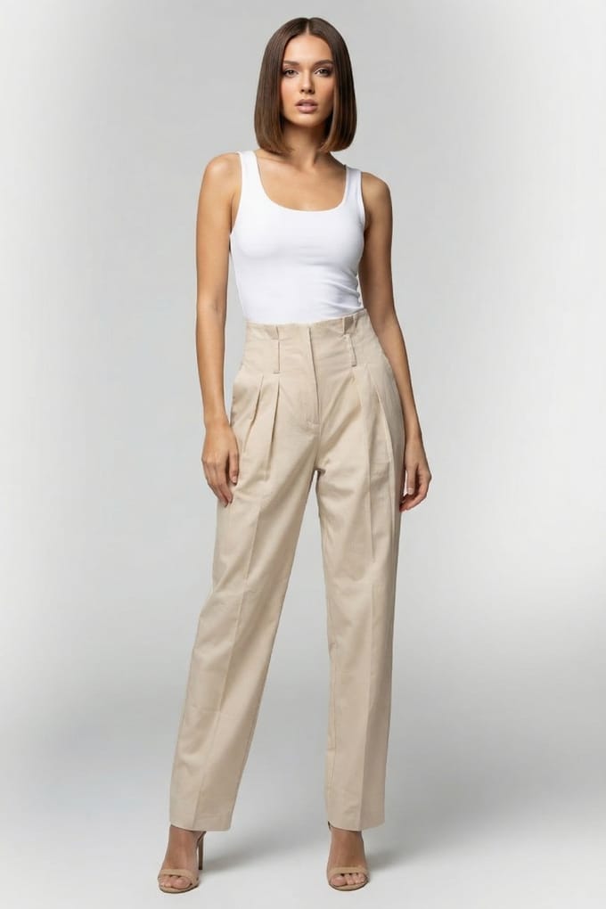 IRO Paris Osni Trouser Cream Taglia: 36 | Pantaloni da completo Outlet | Donna | Bianco