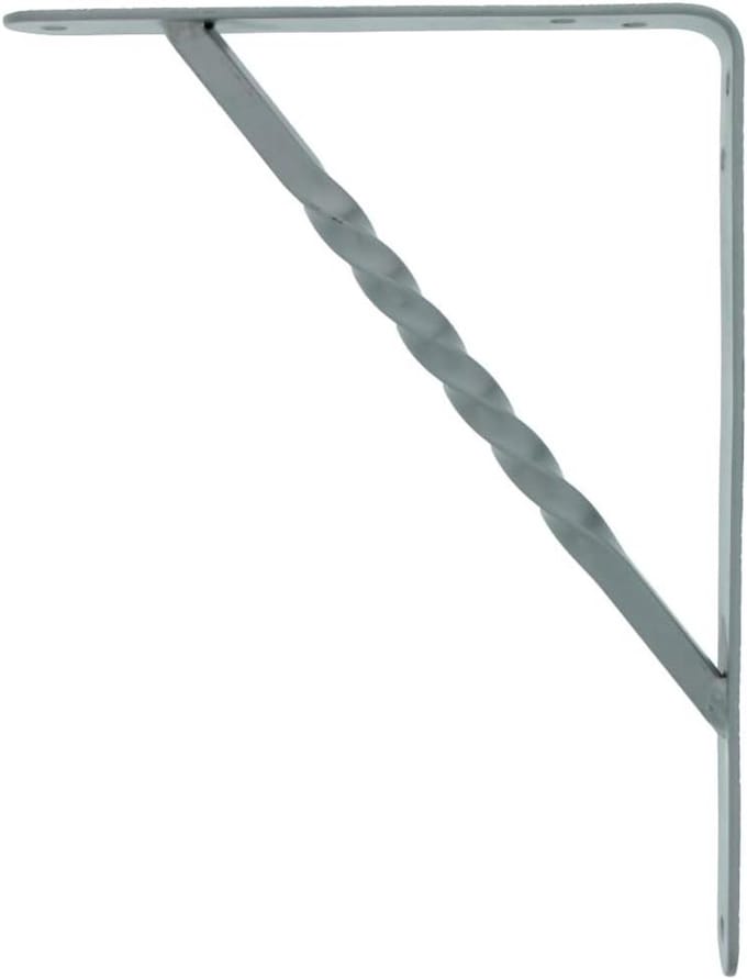 Wandplankbeugel - Plankdrager Steun - Planken Ophangen - Stevig Staal - 150x125 mm - Metaalgrijs