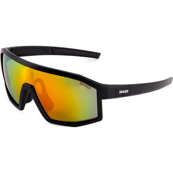 SINNER Lys - Sportbril/ Zonnebril - Mat zwart - Junior - One size - BIO based frame