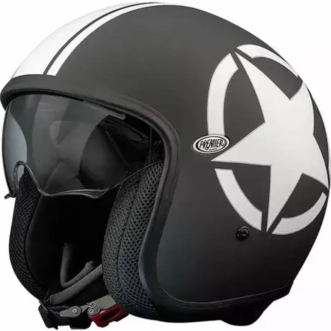 Jet motorhelm Premier Vintage Sg 9bm