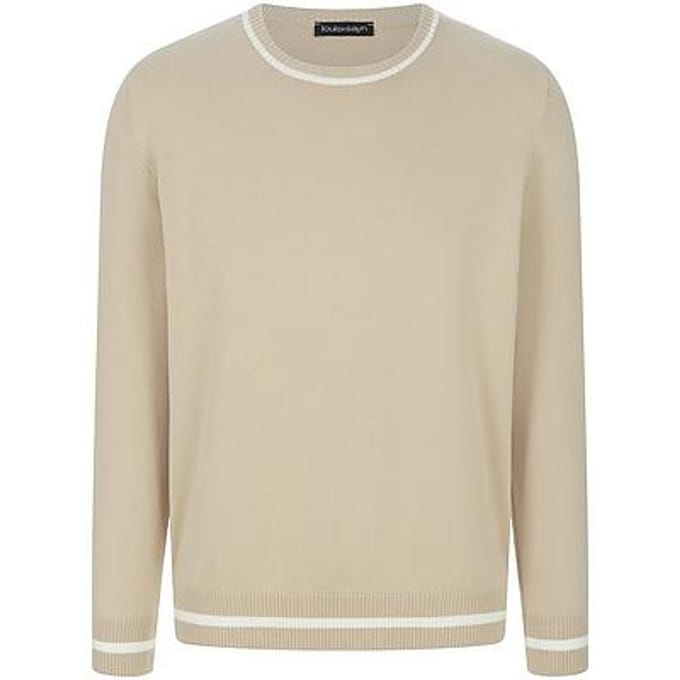 Gebreide trui Van Louis Sayn beige