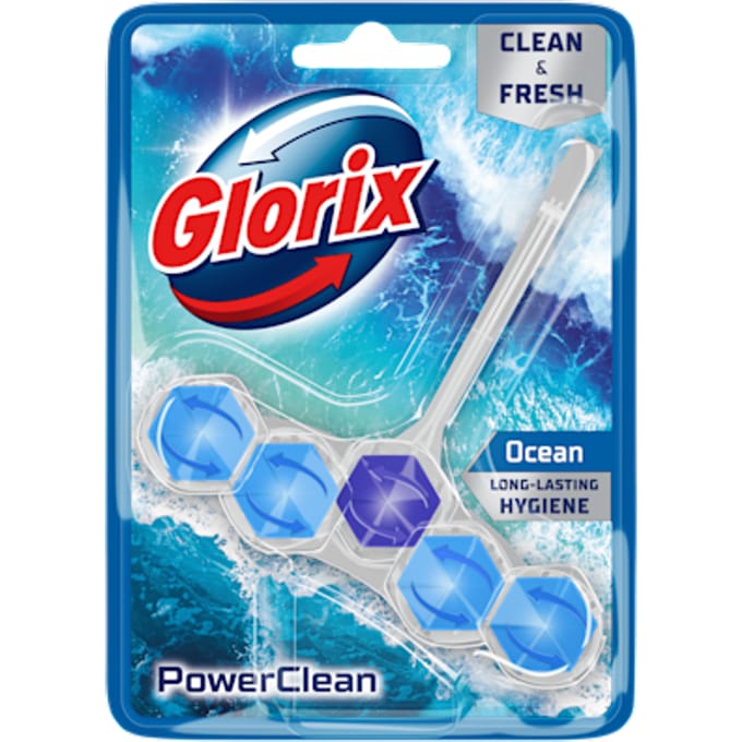 Glorix Toiletblok Power Clean Ocean -