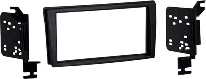 2Din Frame Mazda MPV 2003 - 2006 Zwart