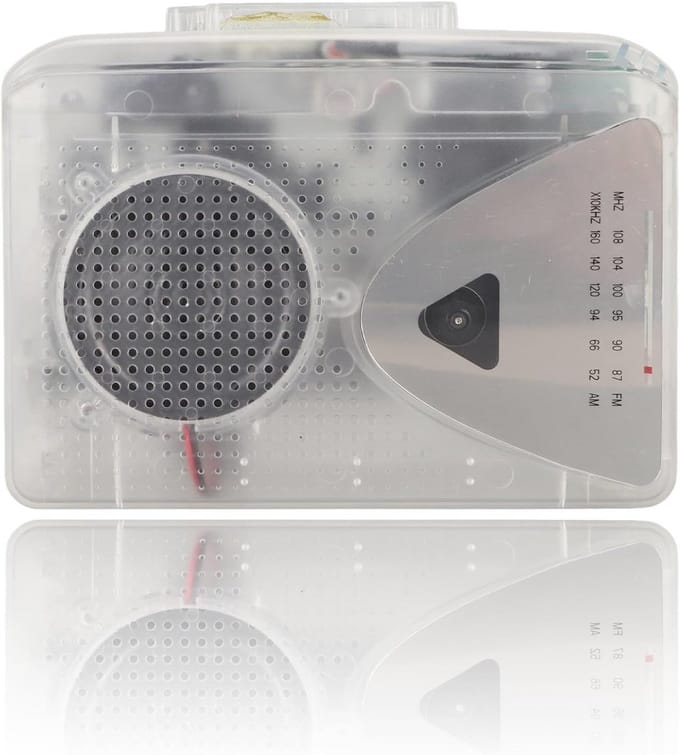 Draagbare Cassettespeler met MP3 Converter en AM/FM Radio