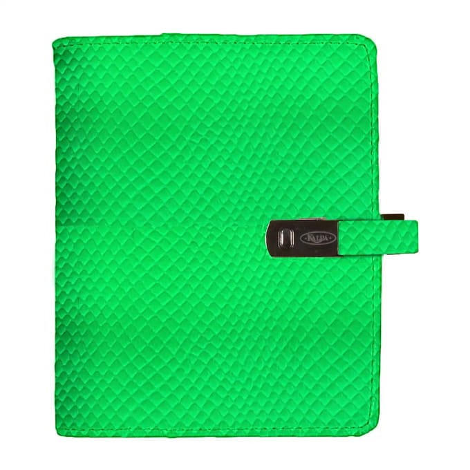 1311-57 Pocket Bindermarkering Groen 1 week per 2 paginas 2026-2027-2028