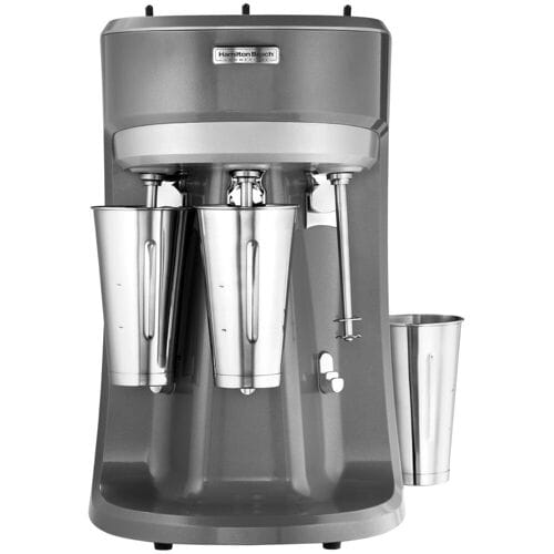 HAMILTON BEACH Triple spindelmenger HMD400 - met 3 mengers - 3x750ml - 900 Watt Zilver