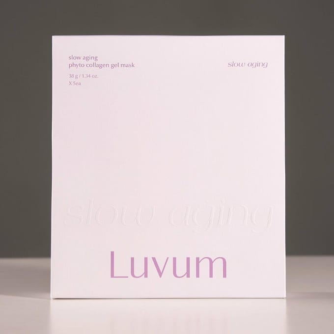 Luvum vertraagde veroudering fyto-collageen gelmasker (5 vellen/doos)
