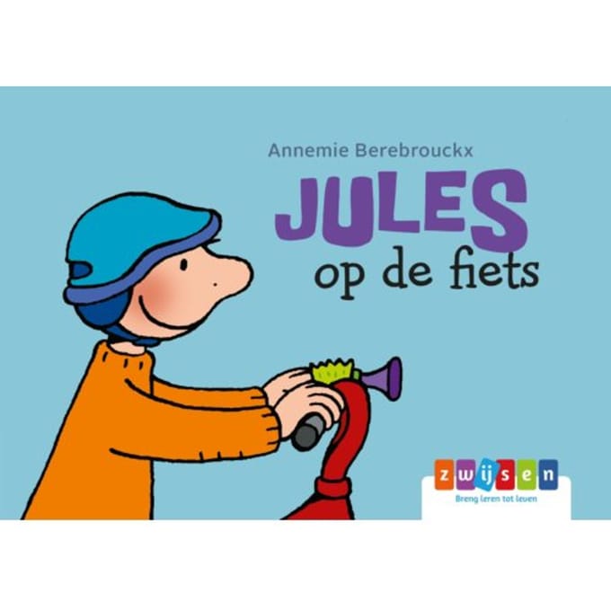 Jules Op De Fiets - Jules Kartonboekje - Annemie Berebrouckx