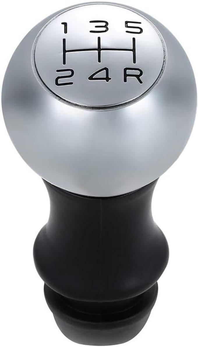 Chroom Versnellingspookknop Adapter voor Handmatige 5-Speed Transmissie