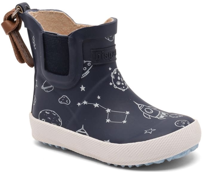 Donkerblauwe rubberen laars "To the Moon" van Bisgaard 30