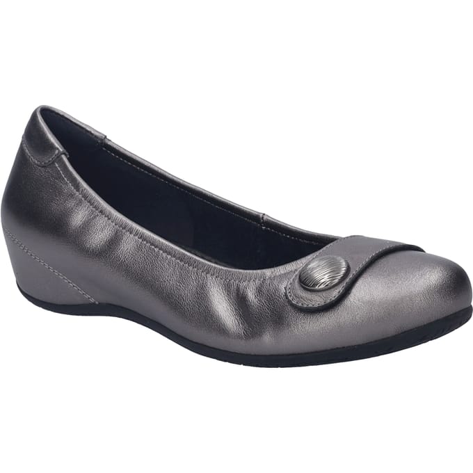 JOSEF SEIBEL Dames Ballerina Florina 04 in grijs
