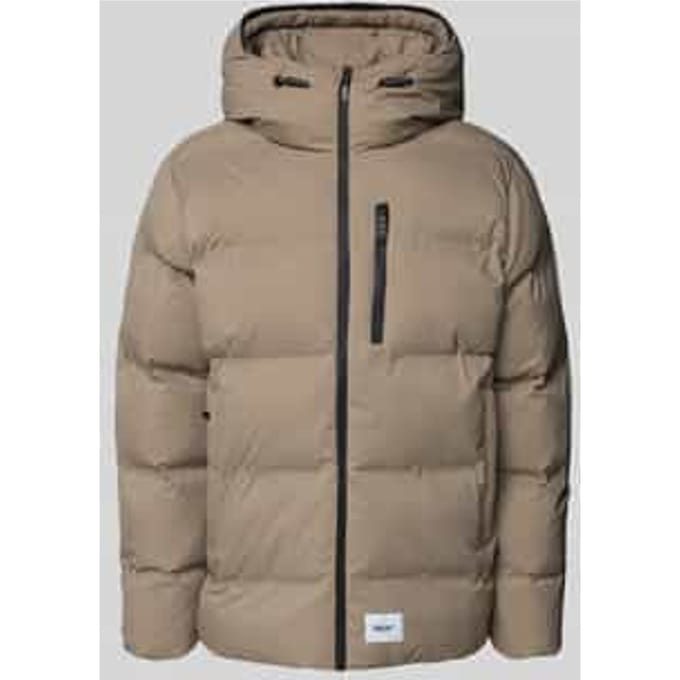 Puffer jacket met capuchon model 'Silas'