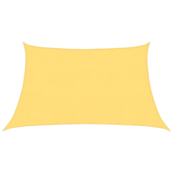 vidaXL - Zonnezeil - 160 - g/m² - 3/4x2 - m - HDPE - beige