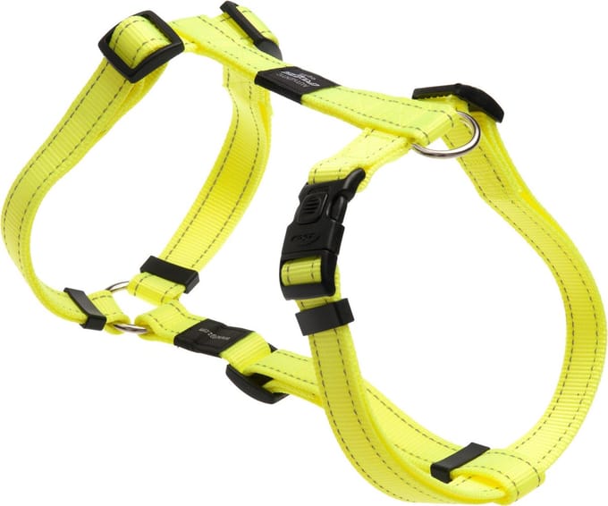 Rogz Utility Tuig Geel - Hondenharnas - M 32-52x1.6 Cm