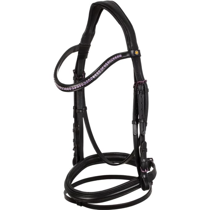 Anatomisch paardenbit in leer Equestro