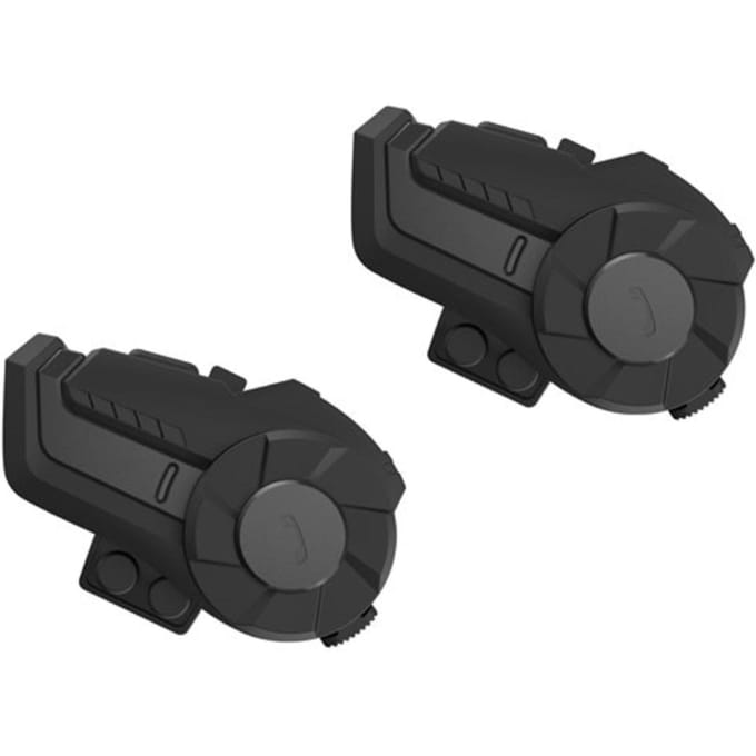 Hysnox HY-1001 Motorhelm Intercom BT5.0 Handsfree Interphone Full Duplex 800M Bereik IP65 2PCS zwart