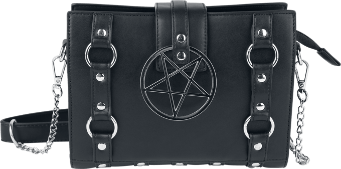 Heartless - Gothic Handtas - Ritual - voor Vrouwen - zwart