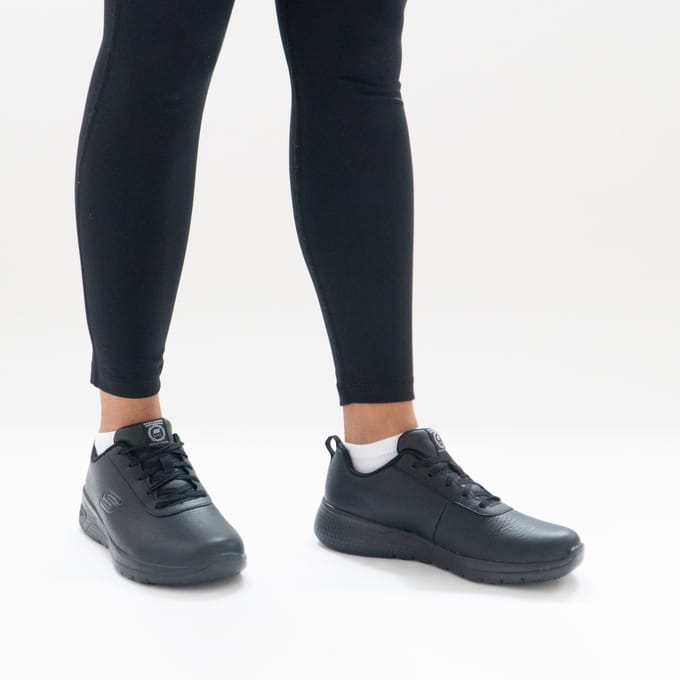 Skechers Work sneakers zwart Synthetisch - Dames