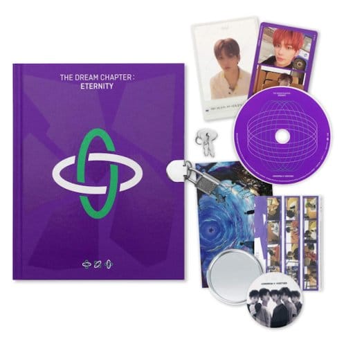 TXT Tomorrow X Together Le chapitre de rêve ETERNITY Random Ver 1. Random blanc/violet