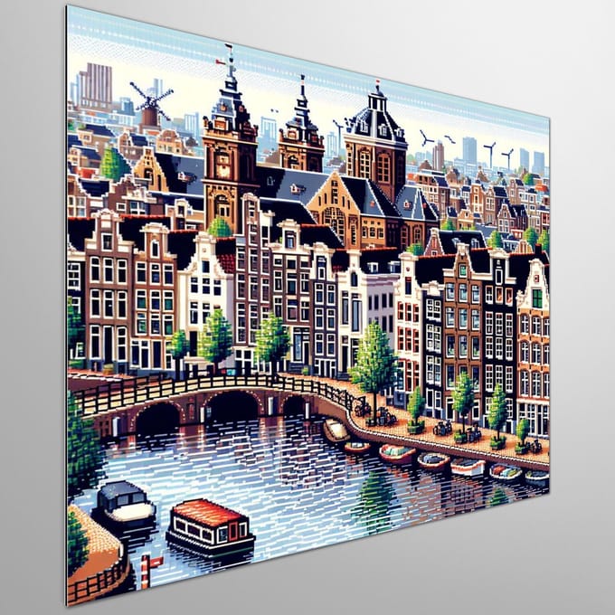 Kunstprint | Wanddecoratie | Dibond | 30 × 30 cm