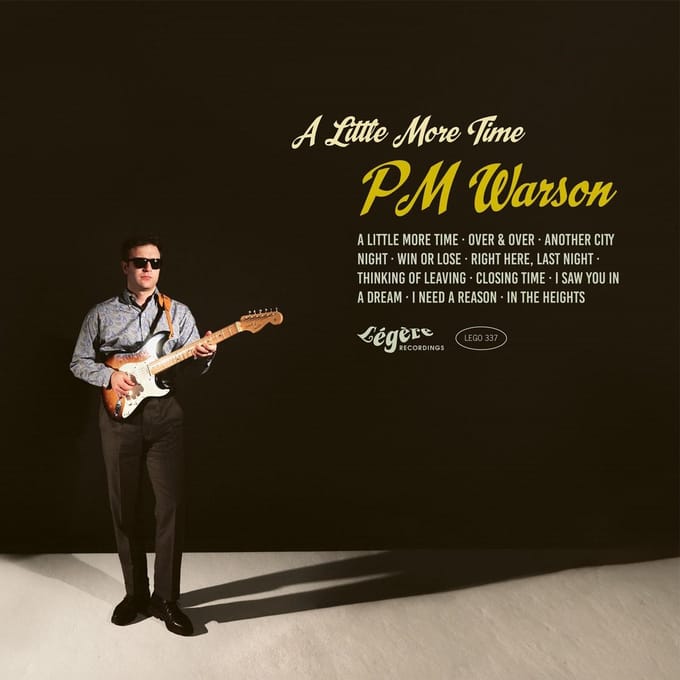 PM Warson - A Little More Time (LP)
