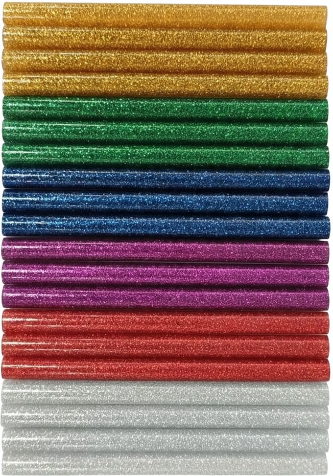Colorations - Glitter Lijmpatronen - 20st.