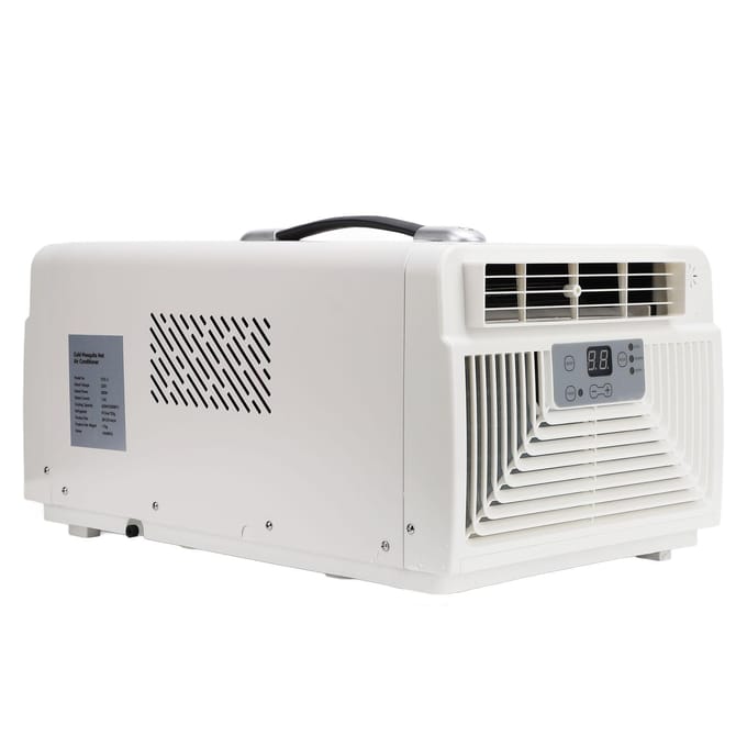 Draagbare Airconditioner Snelle Koeling Mini AC Unit Airconditioner Ventilator voor Studentenkamer Keuken Studiekamer white