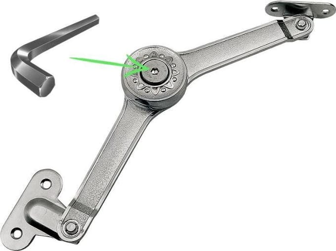 Gtv - Klepscharnier - Klepschaar met rem - SKG* - Keukenkastscharnier - Meubelscharnier - Opdekscharnier - Scharnier