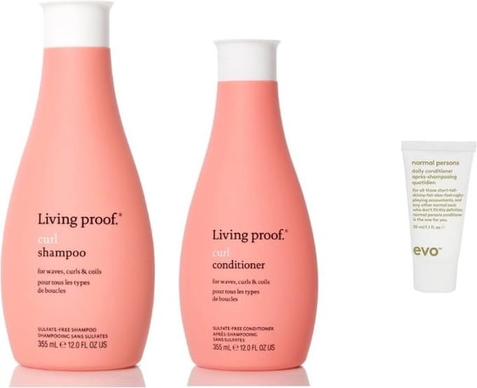 LIVING PROOF Duo Set Curl Shampoo & Conditioner + WILLEKEURIG Travel Size